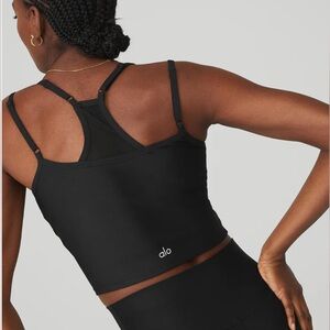 ALO Yoga Black Tank Top